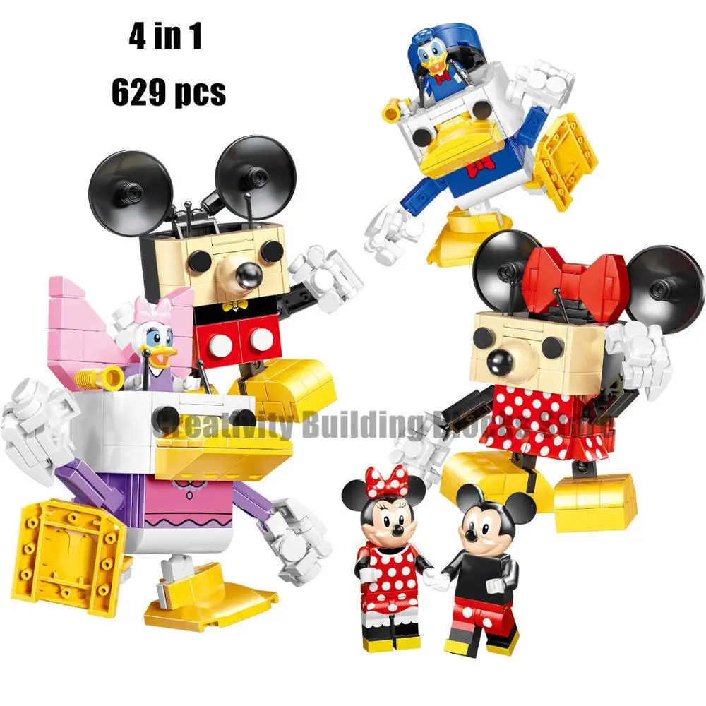 2020 new Disney Building Blocks Toys Mickey Minnie Mech Model dreams model blocks for girls boy toy gift
2020 new Disney Building Blocks Toys Mickey Minnie Mech Model dreams model blocks for girls boy toy gift