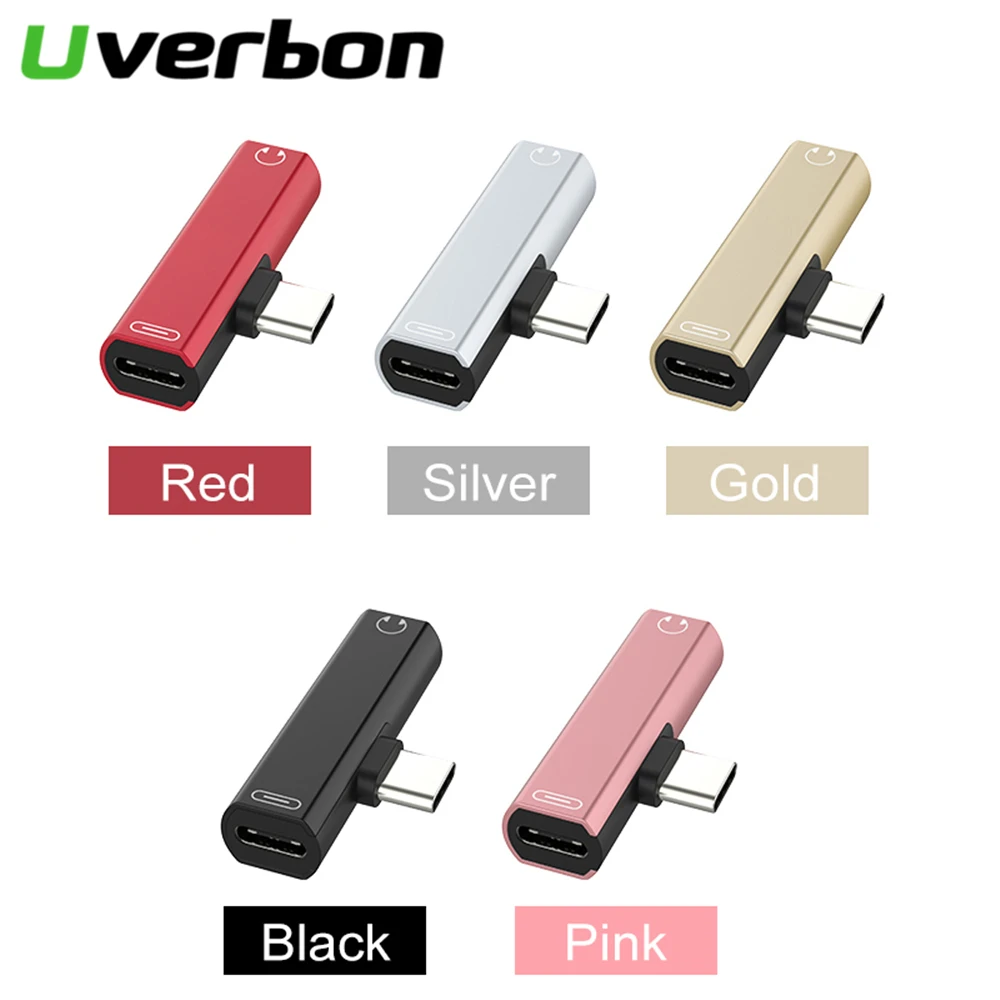 2 In 1 Type C To 3.5mm Jack Earphone Charging Converter Double USB Type-C Audio Adapter For Xiaomi 6 Huawei P10 Mate 20 Phones
2 In 1 Type C To 3.5mm Jack Earphone Charging Converter Double USB Type-C Audio Adapter For Xiaomi 6 Huawei P10 Mate 20 Phones