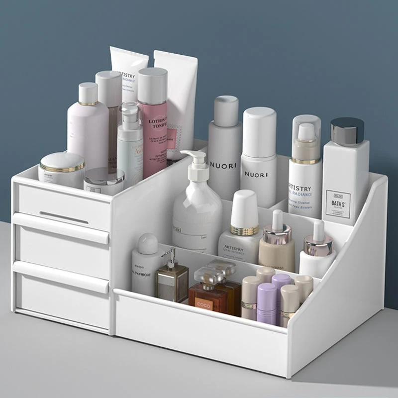 Desktop Cosmetics Collection Large Drawer Cold Air Dressing Table Jewelry Collection Plastic Finishing Box Lipstick Rack
Desktop Cosmetics Collection Large Drawer Cold Air Dressing Table Jewelry Collection Plastic Finishing Box Lipstick Rack