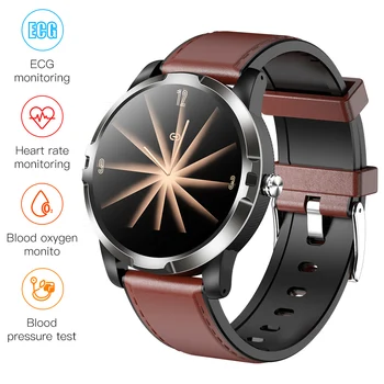 

Fitness Bracelet Round-screen ECG Pedometer Smartband Heart Rate Sleep Health Monitoring Blood Oxygen Sport Smart Band Go3