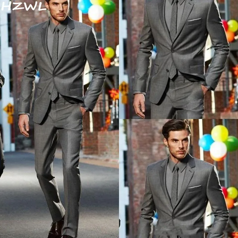 Dark Grey Slim Fit Side Slit Groom Tuxedos Two Buttons Notch Lapel Men Suits Man Business Suit (Jacket+Pants+Tie) Formal Dinner
Dark Grey Slim Fit Side Slit Groom Tuxedos Two Buttons Notch Lapel Men Suits Man Business Suit (Jacket+Pants+Tie) Formal Dinner