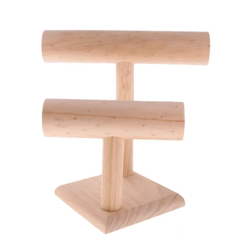 Soild Wooden Jewellery Display - T-bar Jewelry Stand Rack for Bracelet Watch Bangle Hair Hoop Holder Organizer
Soild Wooden Jewellery Display - T-bar Jewelry Stand Rack for Bracelet Watch Bangle Hair Hoop Holder Organizer