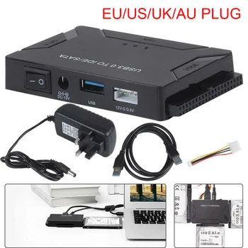 USB 3.0 To IDE & SATA Converter External Hard Drive Adapter 2.5/ 3.5 Inch US/AU/UK/AU With For Windows 10/ 8.1/ 8/ 7/Vista/XP
USB 3.0 To IDE & SATA Converter External Hard Drive Adapter 2.5/ 3.5 Inch US/AU/UK/AU With For Windows 10/ 8.1/ 8/ 7/Vista/XP