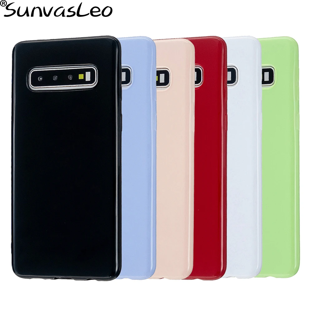For Samsung Galaxy S8 S9 S10 S10E Plus J4 J6 A10 A20 A30 A40 A50 A70 Note 8 9 10 Pro Colorful Candy Soft TPU Case Phone Cover
For Samsung Galaxy S8 S9 S10 S10E Plus J4 J6 A10 A20 A30 A40 A50 A70 Note 8 9 10 Pro Colorful Candy Soft TPU Case Phone Cover