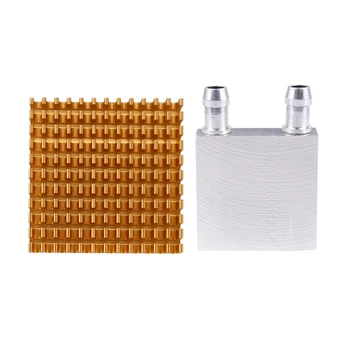 1pcs 40X40X12mm Aluminum Water Liquid Cooler Block Heatsink For Computer CPU Radiator & 1pcs Gold Aluminium 40mmx40mmx11mm Heats
1pcs 40X40X12mm Aluminum Water Liquid Cooler Block Heatsink For Computer CPU Radiator & 1pcs Gold Aluminium 40mmx40mmx11mm Heats