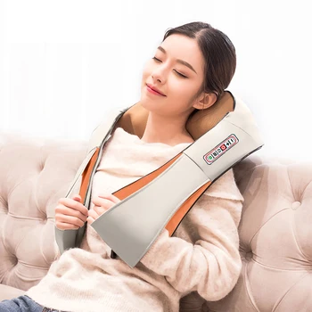 Heat Deep Kneading Infrared Car/Home Massager U Shape Electrical Shiatsu Back Neck Shoulder Body Infrared Massagem
Heat Deep Kneading Infrared Car/Home Massager U Shape Electrical Shiatsu Back Neck Shoulder Body Infrared Massagem