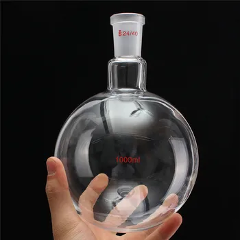 24/40 Joint 1000ml Round Bottom Flask Laboratory Glassware Flask Of Quartz Glass Volumetric Flask
24/40 Joint 1000ml Round Bottom Flask Laboratory Glassware Flask Of Quartz Glass Volumetric Flask