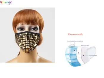 Fashionable Halloween Easter Carnival Mask Luminous Costume Jewellery Mask Riding Face Mask Party Easter Decoration Gift SA-7 
Fashionable Halloween Easter Carnival Mask Luminous Costume Jewellery Mask Riding Face Mask Party Easter Decoration Gift SA-7