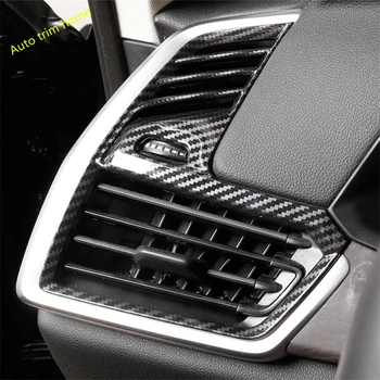 Lapetus Interior Dashboard Side Air Conditioning AC Vent Frame Cover Trim Fit For BMW X5 G05 2019 2020 Carbon Fiber Look 
Lapetus Interior Dashboard Side Air Conditioning AC Vent Frame Cover Trim Fit For BMW X5 G05 2019 2020 Carbon Fiber Look