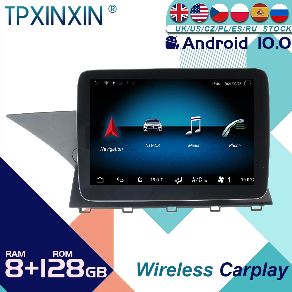For Mercedes-Benz 8.4 inch GLK 08-12 Android 10 Car Stereo Radio with Screen Radio Player Car GPS Navigation Head Unit Carplay
For Mercedes-Benz 8.4 inch GLK 08-12 Android 10 Car Stereo Radio with Screen Radio Player Car GPS Navigation Head Unit Carplay