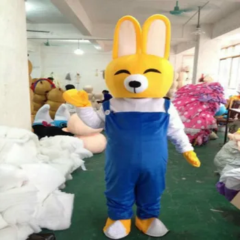 Cute Rabbit Mascot Costume 2020 High Quality Cartoon Halloween Party Game Fursuit Cartoon Dress Outfits Carnival Xmas Ad Clothes
Cute Rabbit Mascot Costume 2020 High Quality Cartoon Halloween Party Game Fursuit Cartoon Dress Outfits Carnival Xmas Ad Clothes