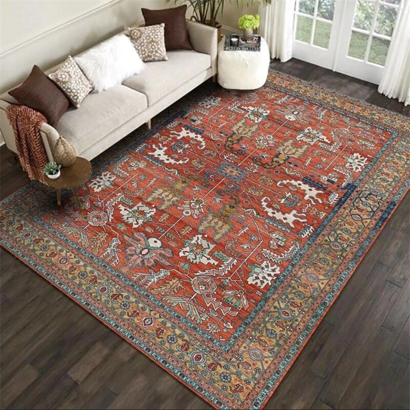 Retro Persian Ethnic Carpet and Rug For Living Room Sofa Table Non-Slip Floor Mats Bedroom Bedside Decor Parlor Kitchen Door Mat
Retro Persian Ethnic Carpet and Rug For Living Room Sofa Table Non-Slip Floor Mats Bedroom Bedside Decor Parlor Kitchen Door Mat