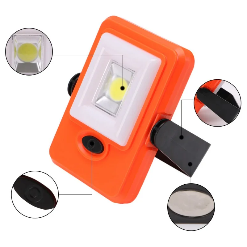 Folding COB LED Light Flashlight Torch USB Rechargeable LED Work Light Magnetic Hanging Hook Lamp For Outdoor Camping H1
Folding COB LED Light Flashlight Torch USB Rechargeable LED Work Light Magnetic Hanging Hook Lamp For Outdoor Camping H1