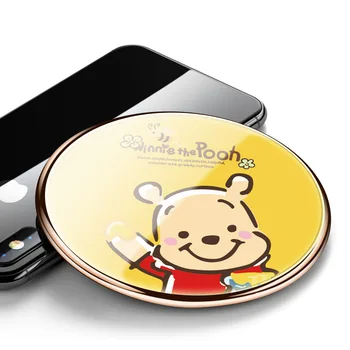 New 10W Fast Wireless Charger QI Standard Cute Cartoon Wireless Charger for IPhone X for IPhone 8 for Samsung Galaxy S8 S8+ S7
New 10W Fast Wireless Charger QI Standard Cute Cartoon Wireless Charger for IPhone X for IPhone 8 for Samsung Galaxy S8 S8+ S7
