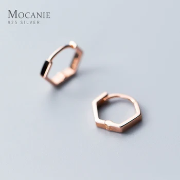 Mocanie Fashion Simple Hexagon Hoop Earring for Women Genuine 925 Sterling Silver Geometric Earring Korea Style Fine Jewlery
Mocanie Fashion Simple Hexagon Hoop Earring for Women Genuine 925 Sterling Silver Geometric Earring Korea Style Fine Jewlery