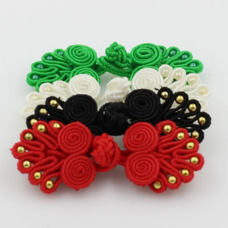 10Pairs/lot Beads Decoration Chinese Frog Buttons Cheongsam Tang Suits Buttons Handmade Craft Sewing Accessories
10Pairs/lot Beads Decoration Chinese Frog Buttons Cheongsam Tang Suits Buttons Handmade Craft Sewing Accessories
