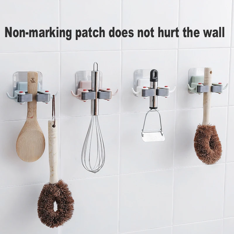 Mop Holder Shelf Broom Holder Wall Mount Broom Gripper Self Adhesive No Drilling Anti-Slip for Home Bathroom Storge Organizer
Mop Holder Shelf Broom Holder Wall Mount Broom Gripper Self Adhesive No Drilling Anti-Slip for Home Bathroom Storge Organizer