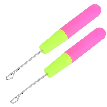 2 pcs/lot Olastic Knitting and Crochet Needles for Jumbo Braiding Twist Hair 15Cm/6Inch Pulling Needle
2 pcs/lot Olastic Knitting and Crochet Needles for Jumbo Braiding Twist Hair 15Cm/6Inch Pulling Needle