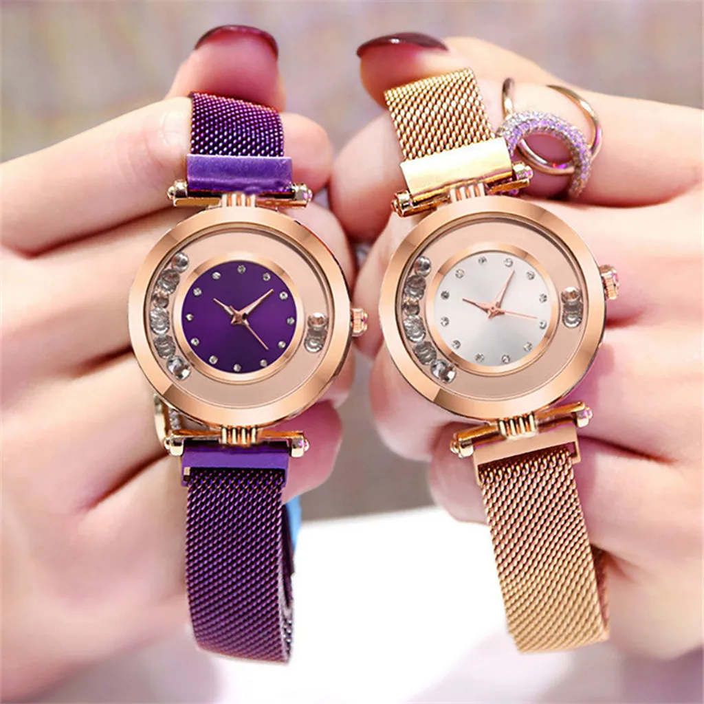 Women Quartz Watches Rose Gold Wristwatch Luxury Magnetic Dress Rhinestone Casual Geometry Crystal Relogio Feminino Elegant New
Women Quartz Watches Rose Gold Wristwatch Luxury Magnetic Dress Rhinestone Casual Geometry Crystal Relogio Feminino Elegant New