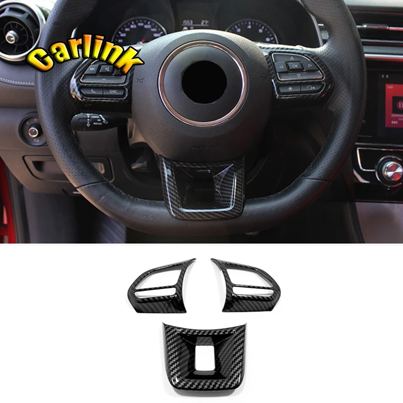 ABS Carbon fiber/Red Car steering wheel button sticker Decoration For MG ZS HS GS GT 3 6 MG3 MG6 Car Interior Accessories
ABS Carbon fiber/Red Car steering wheel button sticker Decoration For MG ZS HS GS GT 3 6 MG3 MG6 Car Interior Accessories