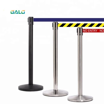 Movable isolation belt with stainless steel fence/safety cordon/ 2 m long with telescopic column with barrier
Movable isolation belt with stainless steel fence/safety cordon/ 2 m long with telescopic column with barrier
