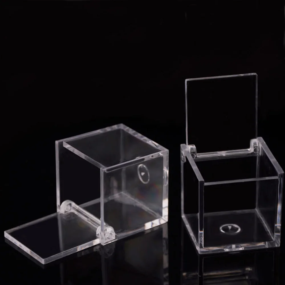 1 Piece 6X6cm Creative High Transparent Food Grade Square Flip Box Gift Box Small Storage Box
1 Piece 6X6cm Creative High Transparent Food Grade Square Flip Box Gift Box Small Storage Box