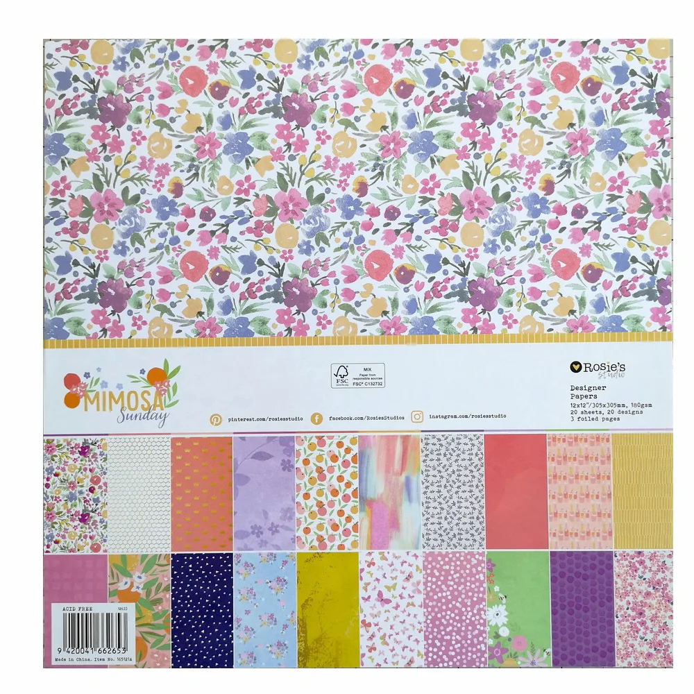 CRZCrafter Scrapbooking Papers 12 Inch Background Pattern Designer Craft Paper 20 Sheets DIY Acid Free Decoration Embellishments
CRZCrafter Scrapbooking Papers 12 Inch Background Pattern Designer Craft Paper 20 Sheets DIY Acid Free Decoration Embellishments