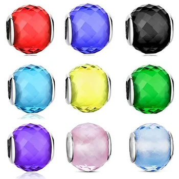 Authentic 925 Sterling Silver Charm Clear CZ Murano Glass Beads Fit Original Pandora Charm Bracelet S925 Jewelry Making Gift
Authentic 925 Sterling Silver Charm Clear CZ Murano Glass Beads Fit Original Pandora Charm Bracelet S925 Jewelry Making Gift