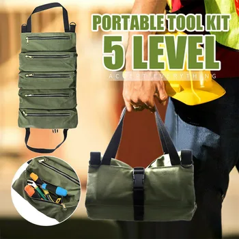 Roll Tool Roll Multi-Purpose Tool Roll Up Bag Wrench Roll Pouch Hanging Tool Storage Bag can CSV
Roll Tool Roll Multi-Purpose Tool Roll Up Bag Wrench Roll Pouch Hanging Tool Storage Bag can CSV