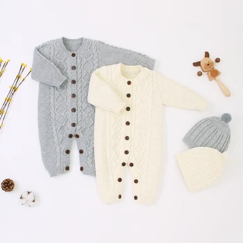 Fashion Baby Girls and Boys Knit Romper
Fashion Baby Girls and Boys Knit Romper