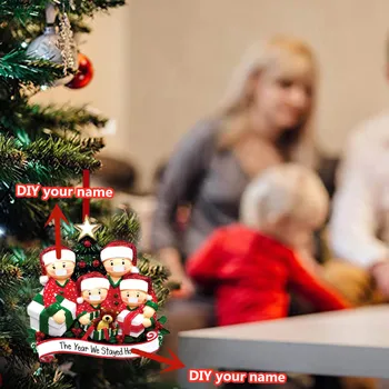 2020 Quarantine Christmas Pendant Personalized Hanging Ornaments for Home Party Christmas Tree Pendants Decorations New Year#CH
2020 Quarantine Christmas Pendant Personalized Hanging Ornaments for Home Party Christmas Tree Pendants Decorations New Year#CH