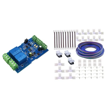 1 Pcs for Modbus RTU 2 Channel 12V Relay Module & 1 Set 5050 LED Strip 4Pin Connectors Kit
1 Pcs for Modbus RTU 2 Channel 12V Relay Module & 1 Set 5050 LED Strip 4Pin Connectors Kit