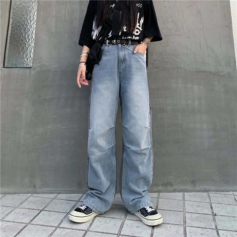 Hit Color Patchwork Women Jean Pants 2020 Korean Thin High Waist Causal Demin Ankle Wide Leg Trousers Pant
Hit Color Patchwork Women Jean Pants 2020 Korean Thin High Waist Causal Demin Ankle Wide Leg Trousers Pant