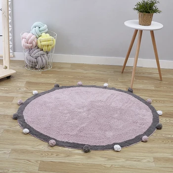 Nordic Baby Mat Floor Rug Cotton Baby Carpet Thick Round Games Activity Mats Infant Room Decoration Photography Props
Nordic Baby Mat Floor Rug Cotton Baby Carpet Thick Round Games Activity Mats Infant Room Decoration Photography Props