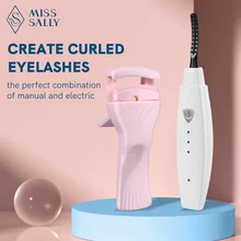 Miss Sally Eyelash Curler Electric and Manual 2pcs Set Quick-heating Natural Eyelash Curler Long-lasting Beauty Makeup Tools
Miss Sally Eyelash Curler Electric and Manual 2pcs Set Quick-heating Natural Eyelash Curler Long-lasting Beauty Makeup Tools