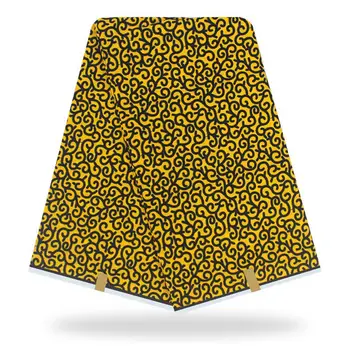 Latest 100% Cotton African Fabric Ankara Guaranteed Veritable dutch Wax Real Dutch Wax 6 Yards Yellow DF-253
Latest 100% Cotton African Fabric Ankara Guaranteed Veritable dutch Wax Real Dutch Wax 6 Yards Yellow DF-253