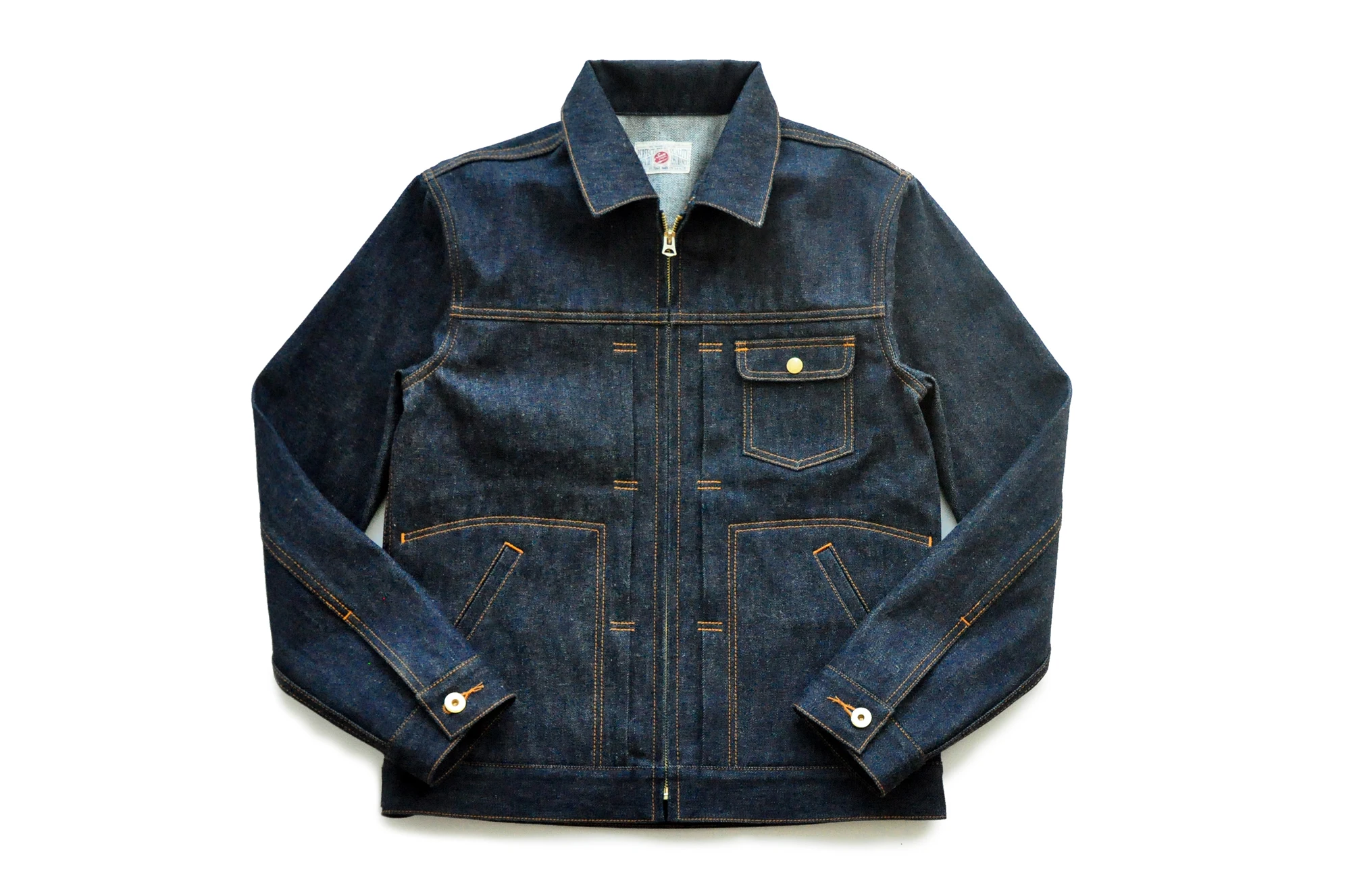 selvedge denim work jacket