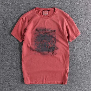 2020 XL arrival European and American summer plant printing Vintage Cotton cool young men's round neck short sleeve T-shirt 0151
2020 XL arrival European and American summer plant printing Vintage Cotton cool young men's round neck short sleeve T-shirt 0151