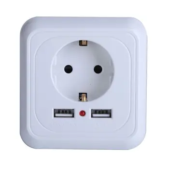 European Wall Socket with Usb Wall Adapter German (EU) Usb Socket Current Foot 2.4A 250V/16A USB Output 2.4A
European Wall Socket with Usb Wall Adapter German (EU) Usb Socket Current Foot 2.4A 250V/16A USB Output 2.4A