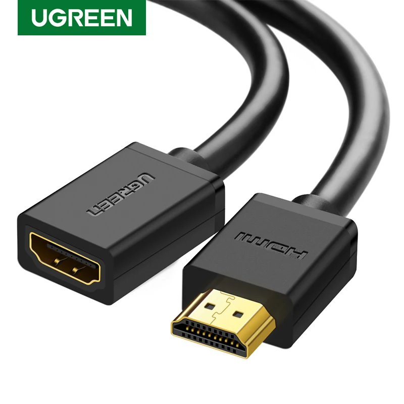 HDMI удлинитель Ugreen 4K 60 Гц 2 0 штекер гнездо для HDTV Nintendo Switch PS4/3 удлинитель|hdmi extension