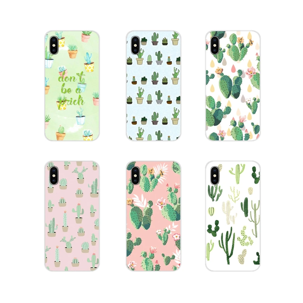 Accessories Phone Cases Covers Cactus For Sony Xperia XA1 XA2 XZ1 XZ2 Z1 Z2 Z3 compact M2 M4 M5 C6 L2 ULTRA Premium | Мобильные