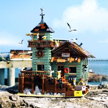 Fishermanerly Hut Old Fishing Store Building Blocks City Creator Street View Bricks DIY Friend Educational Toys For Children
Fishermanerly Hut Old Fishing Store Building Blocks City Creator Street View Bricks DIY Friend Educational Toys For Children