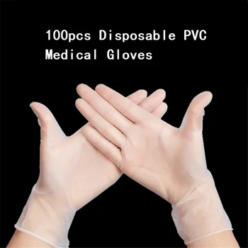 100pcs/lot Disposable Latex Medical anti-virus Gloves Universal Cleaning Work Finger Gloves Protective Food Cosmetic for Safety 
100pcs/lot Disposable Latex Medical anti-virus Gloves Universal Cleaning Work Finger Gloves Protective Food Cosmetic for Safety