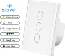 Smart Touch Switch , Compatible with Alexa and Google Home, Smartlife APP Control, Timing Function, No Hub Required EU STANDARD
Smart Touch Switch , Compatible with Alexa and Google Home, Smartlife APP Control, Timing Function, No Hub Required EU STANDARD