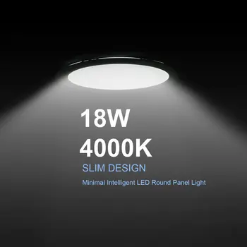 18W Super Bright Ultra-thin LED Panel Light Ceiling Lamps Recessed Light Fixture Kit with LED Driver 205mm Open Hole Round
18W Super Bright Ultra-thin LED Panel Light Ceiling Lamps Recessed Light Fixture Kit with LED Driver 205mm Open Hole Round