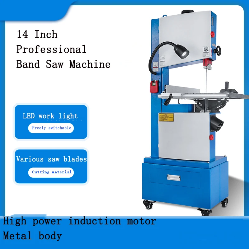 14 Inch Professional Band Saw Machine Cutting Board Cutting Machine Woodworking Band Saw Jig Saw
14 Inch Professional Band Saw Machine Cutting Board Cutting Machine Woodworking Band Saw Jig Saw