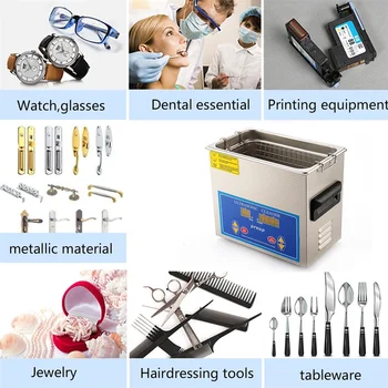 Heated Ultrasonic Cleaner with Digital Timer Jewelry Watch Glasses Cleaner Large Capacity Cleaner Solution Commercial 3 Liters
Heated Ultrasonic Cleaner with Digital Timer Jewelry Watch Glasses Cleaner Large Capacity Cleaner Solution Commercial 3 Liters