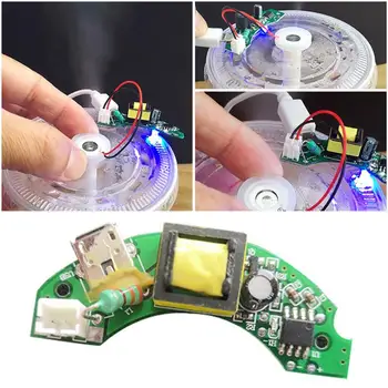 DIY Moisturizing Transducer Mist driver board Portable Air Humidifier Diamond Bottle Aroma Diffuser Mist Maker Humidification
DIY Moisturizing Transducer Mist driver board Portable Air Humidifier Diamond Bottle Aroma Diffuser Mist Maker Humidification