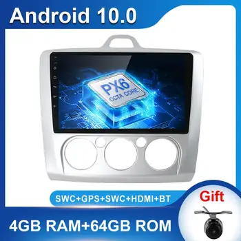 4G RAM+64G Android 10 Car Radio Multimedia Player ForFord Focus Mk2 Mk3 2004 2005 2006 2007 2008 2009 2010 2011 GPS Navigation
4G RAM+64G Android 10 Car Radio Multimedia Player ForFord Focus Mk2 Mk3 2004 2005 2006 2007 2008 2009 2010 2011 GPS Navigation