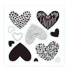 Heart Clear Stamps Valentine Heart Stamps For Card Making/Scrapbooking
Heart Clear Stamps Valentine Heart Stamps For Card Making/Scrapbooking